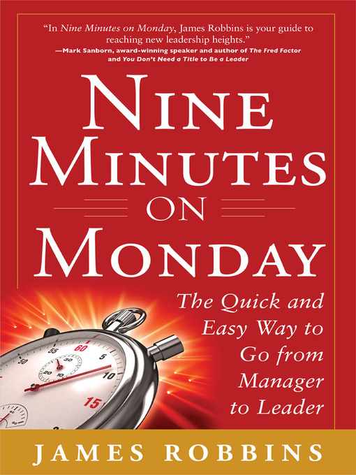 Title details for Nine Minutes on Monday by James Robbins - Available
